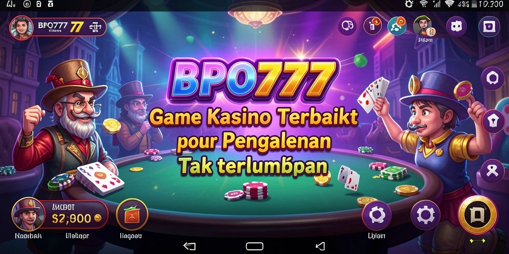Tangkapan layar menampilkan gameplay BPO777 yang memikat.