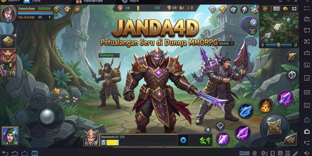 Gameplay seru dan petualangan menunggu di JANDA4D.
