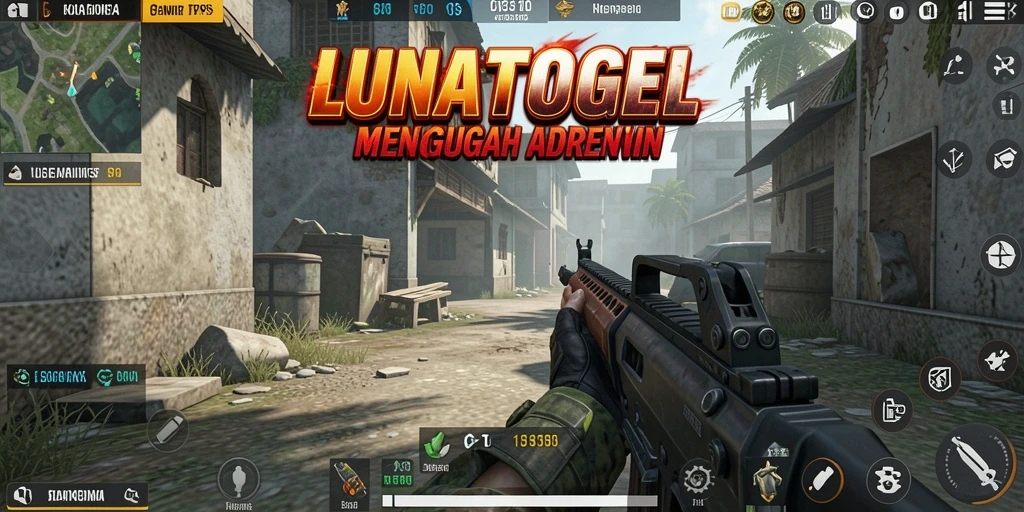 Tampilan intens gameplay LUNATOGEL dengan aksi menegangkan.