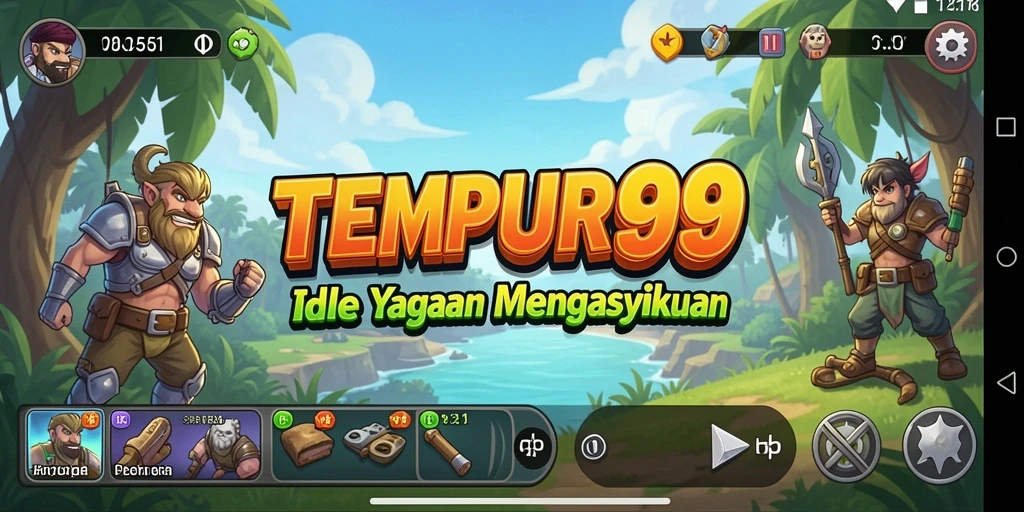 Tampilan menarik dari gameplay TEMPUR99 yang mengasyikkan.