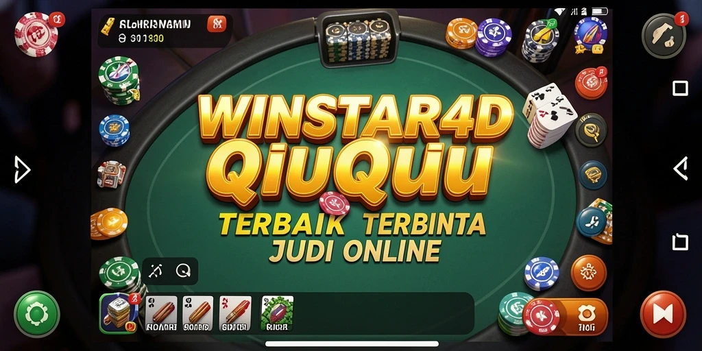 Tampilan gameplay QiuQiu yang menarik dan seru di WINSTAR4D.